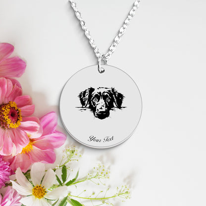 Personalized Pet Portrait Necklace - Personalize it