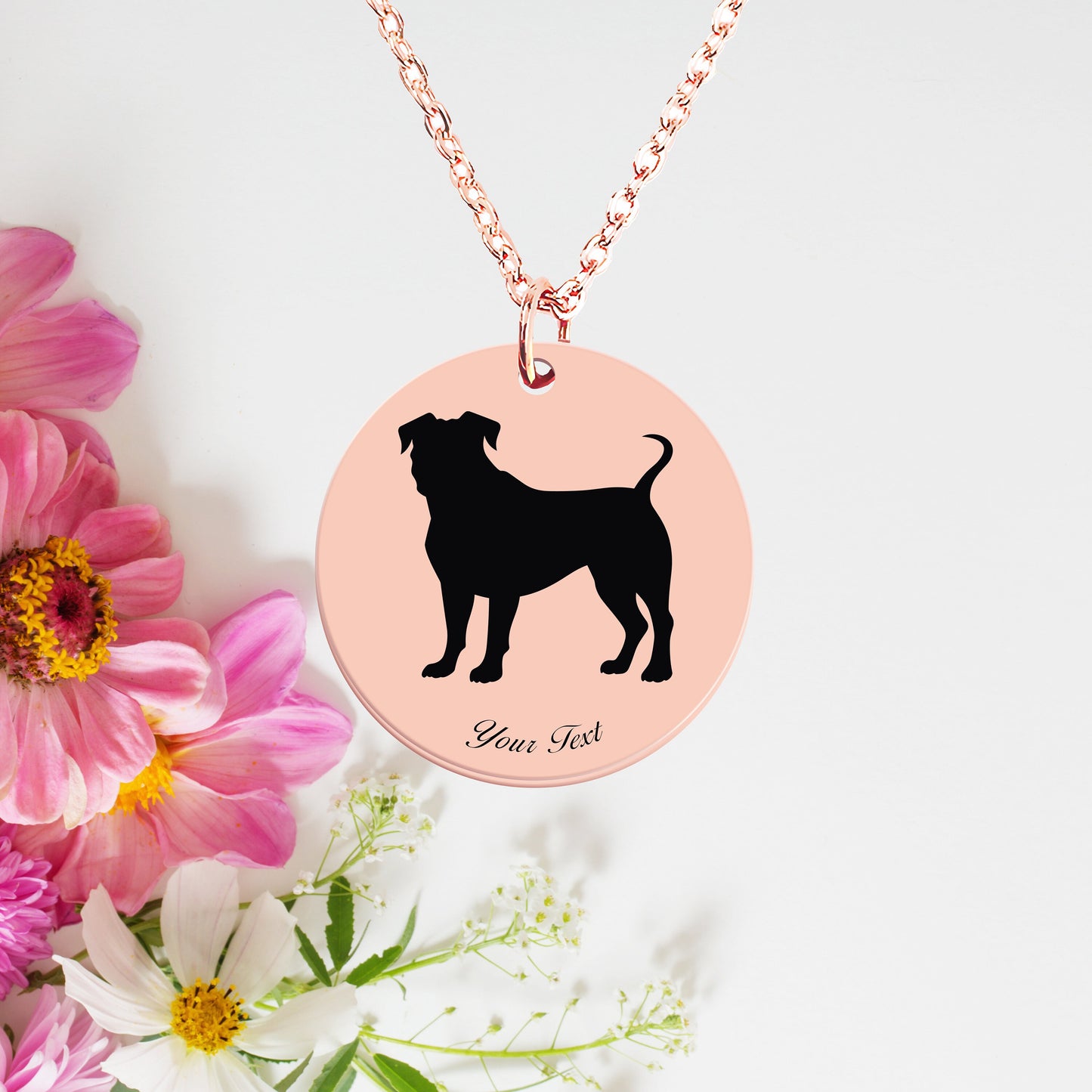 Personalized Pet Portrait Necklace - Personalize it