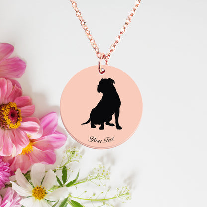 Personalized Pet Portrait Necklace - Personalize it