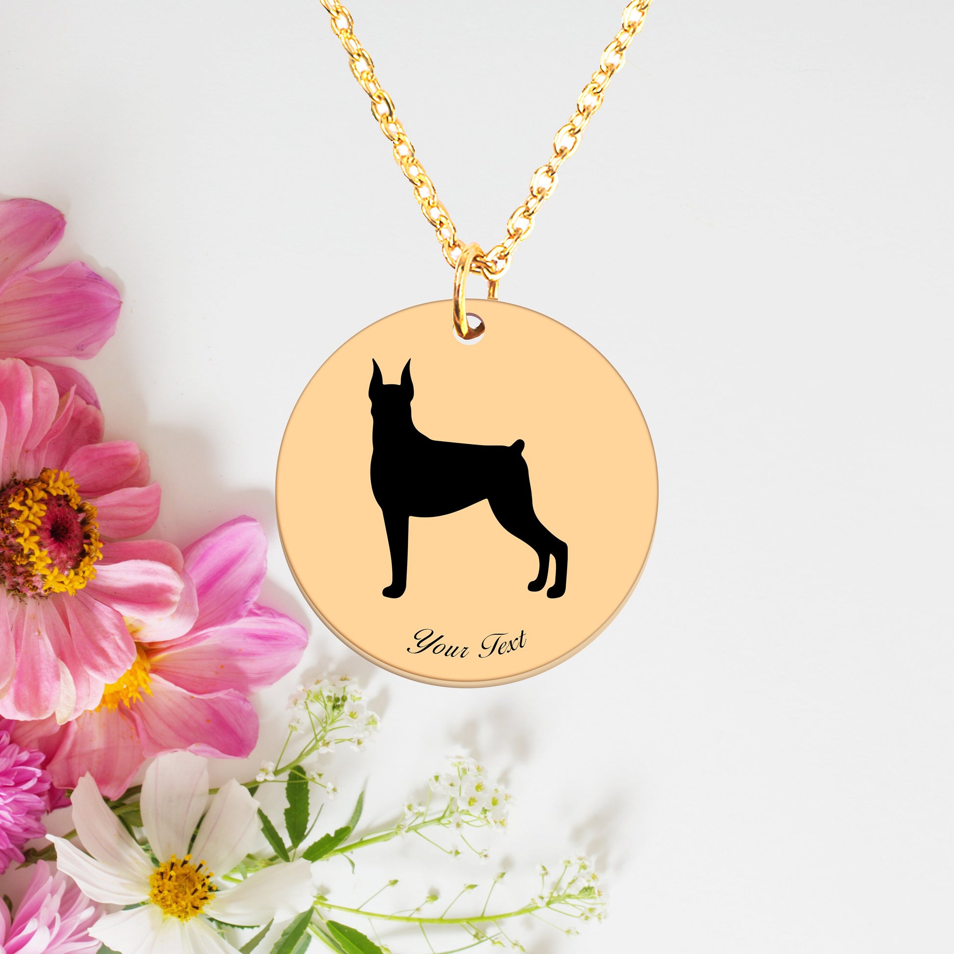 Personalized Pet Portrait Necklace - Personalize it