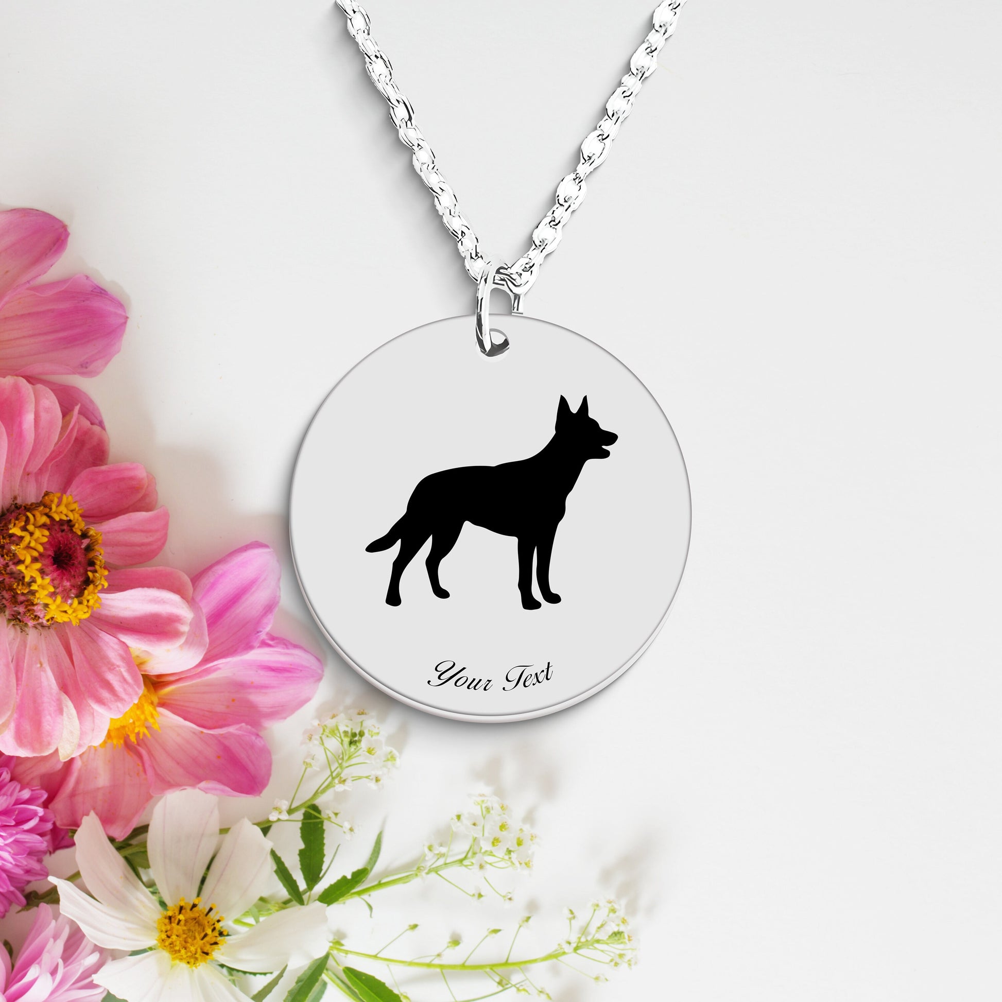 Personalized Pet Portrait Necklace - Personalize it