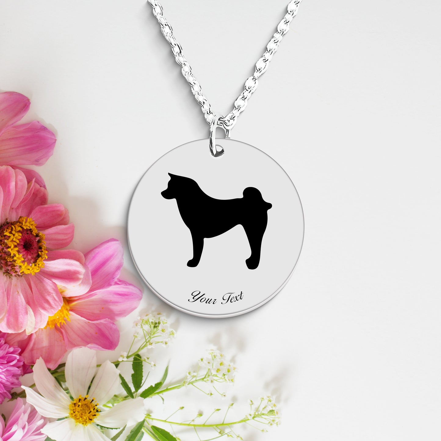 Personalized Pet Portrait Necklace - Personalize it