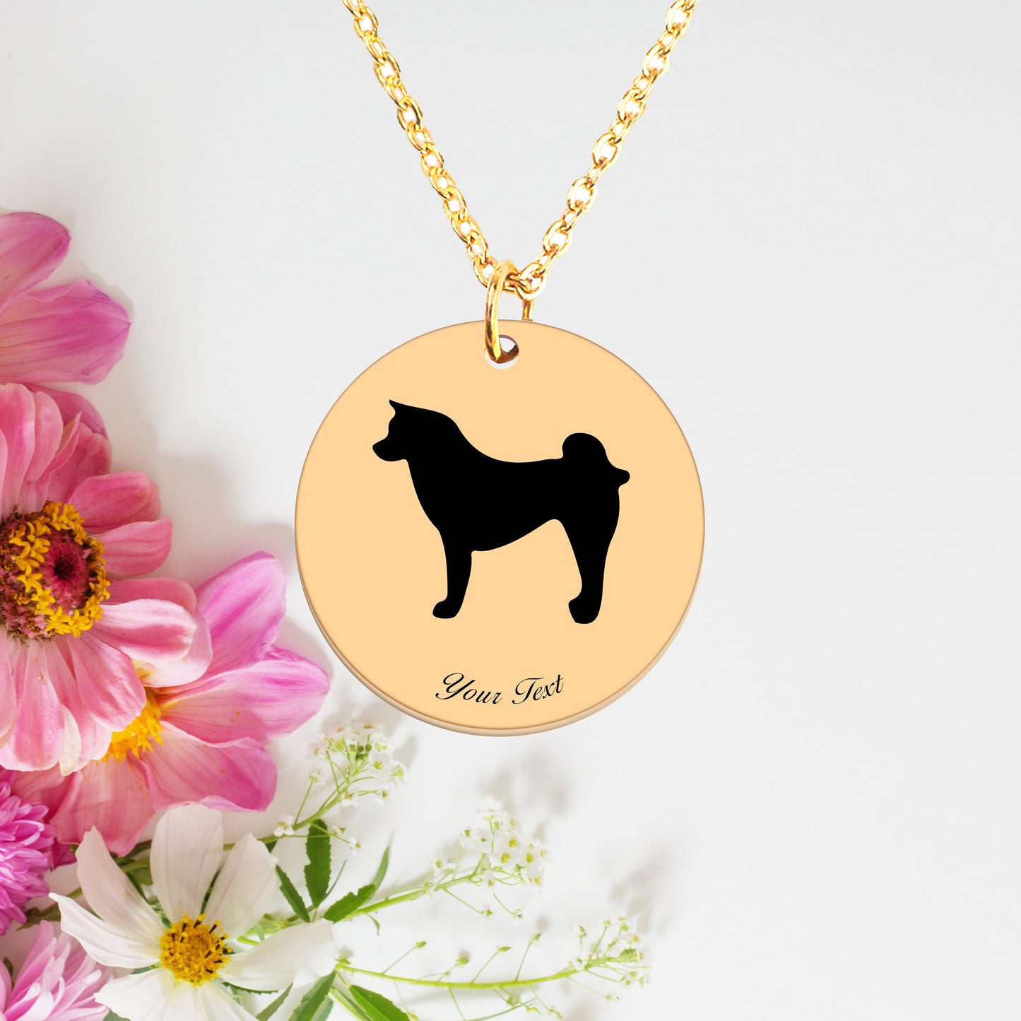 Personalized Pet Portrait Necklace - Personalize it