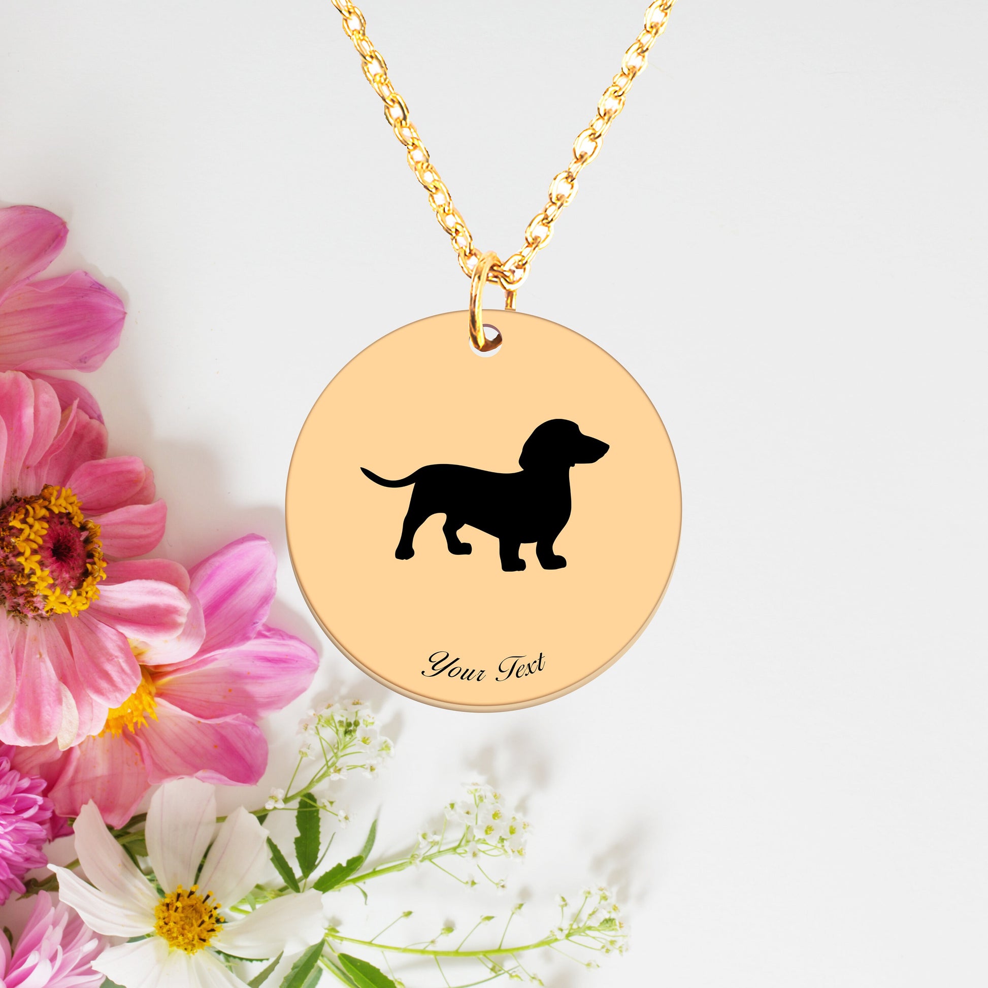 Personalized Pet Portrait Necklace - Personalize it