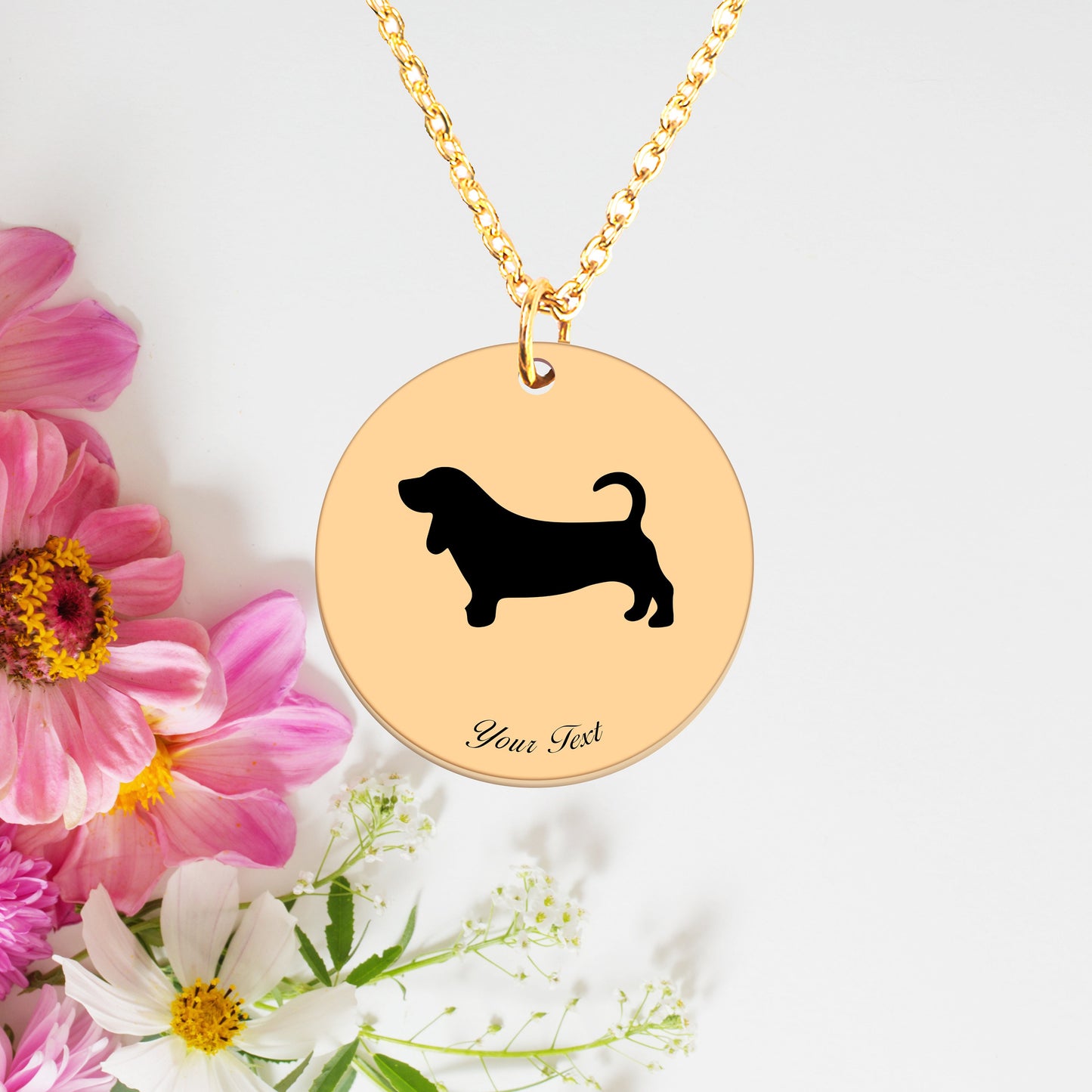 Personalized Pet Portrait Necklace - Personalize it