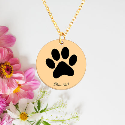 Personalized Pet Portrait Necklace - Personalize it