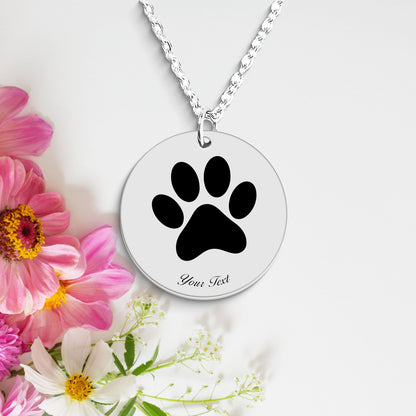 Personalized Pet Portrait Necklace - Personalize it