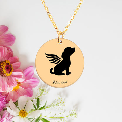 Personalized Pet Portrait Necklace - Personalize it