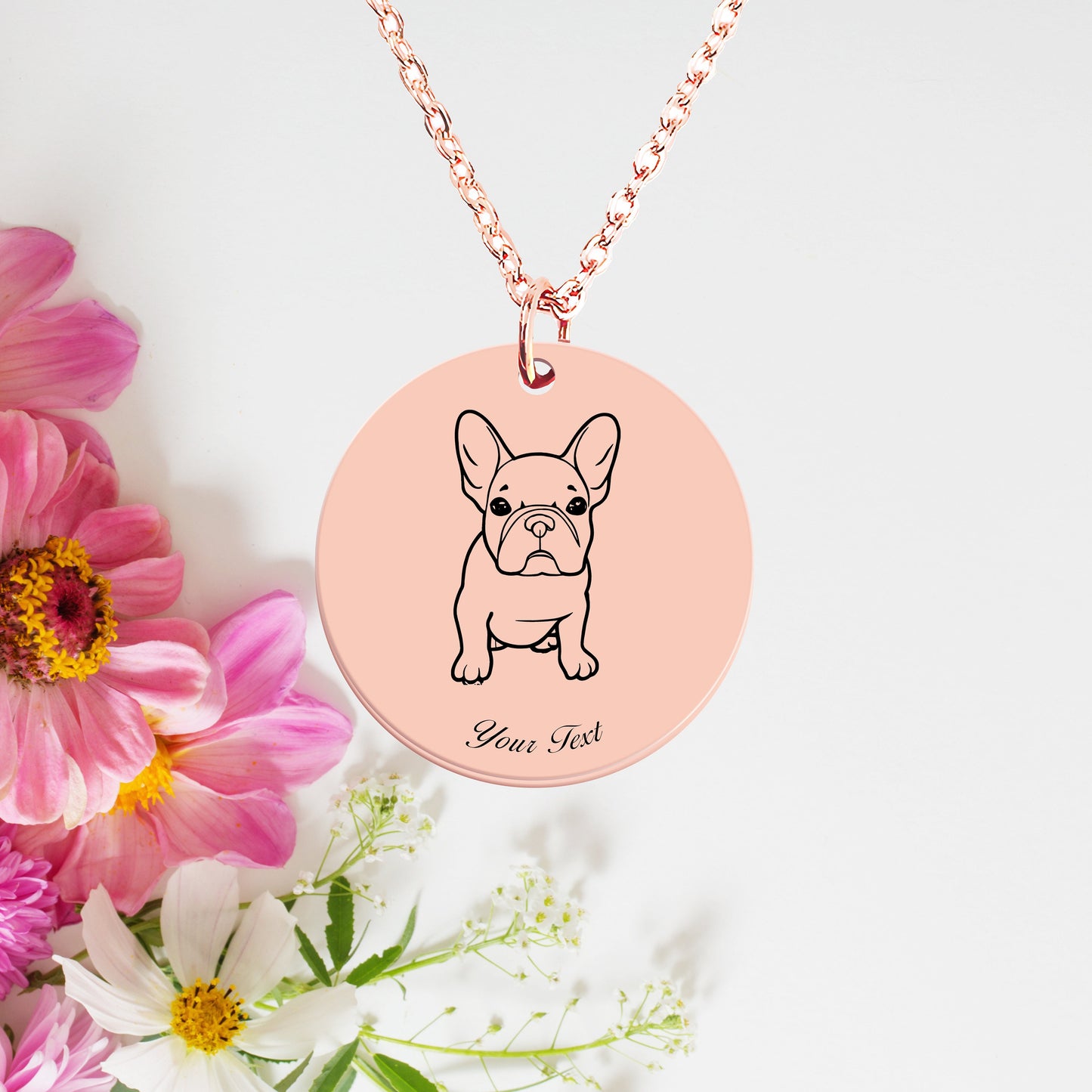 Personalized Pet Portrait Necklace - Personalize it