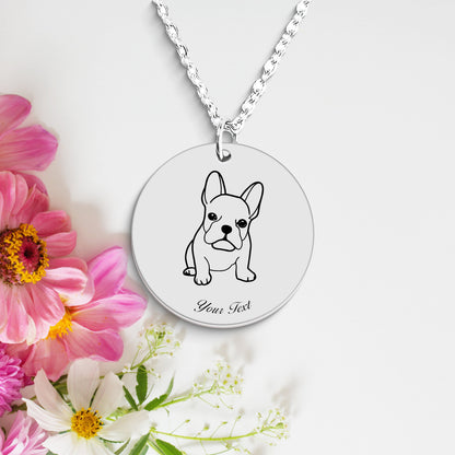 Personalized Pet Portrait Necklace - Personalize it