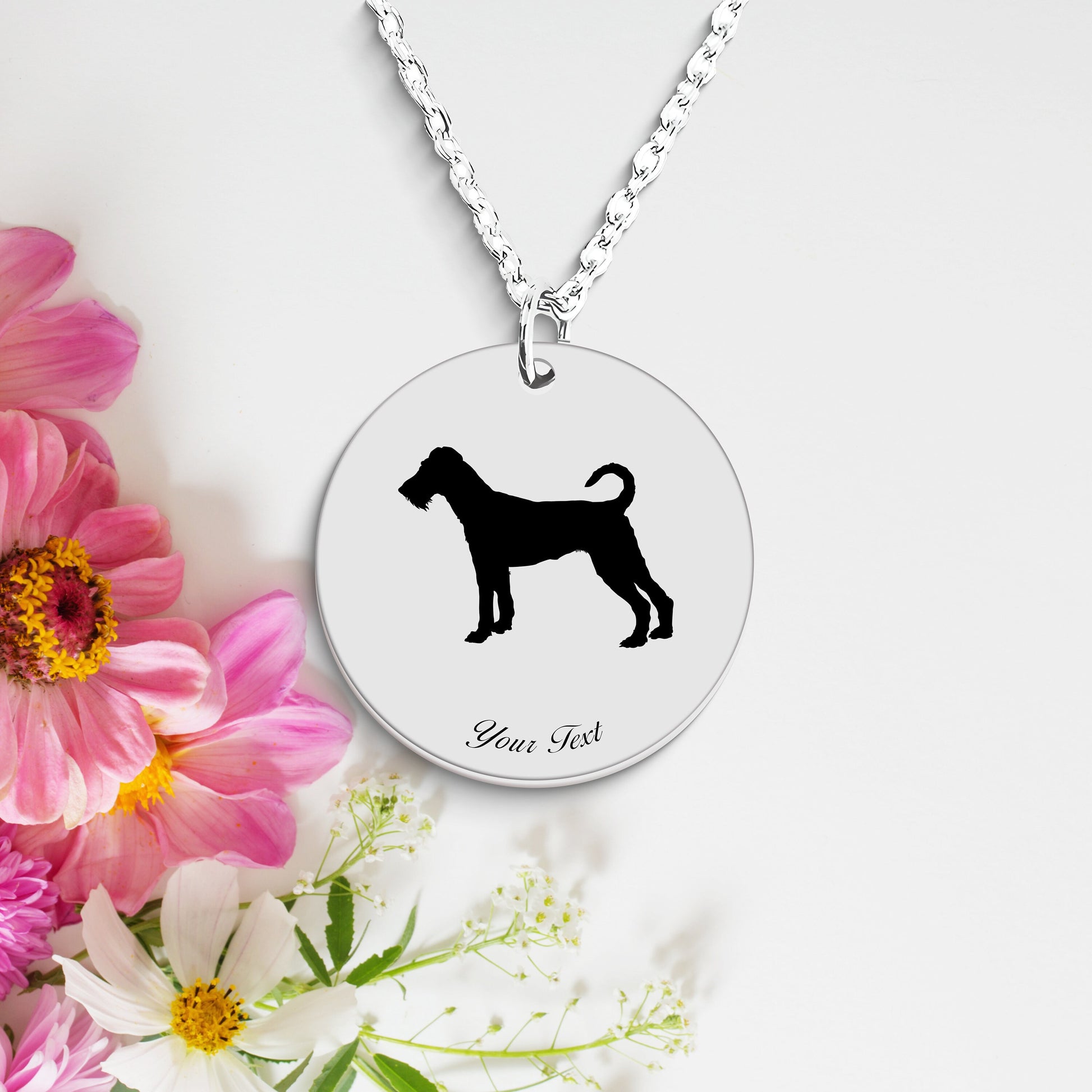 Personalized Pet Portrait Necklace - Personalize it