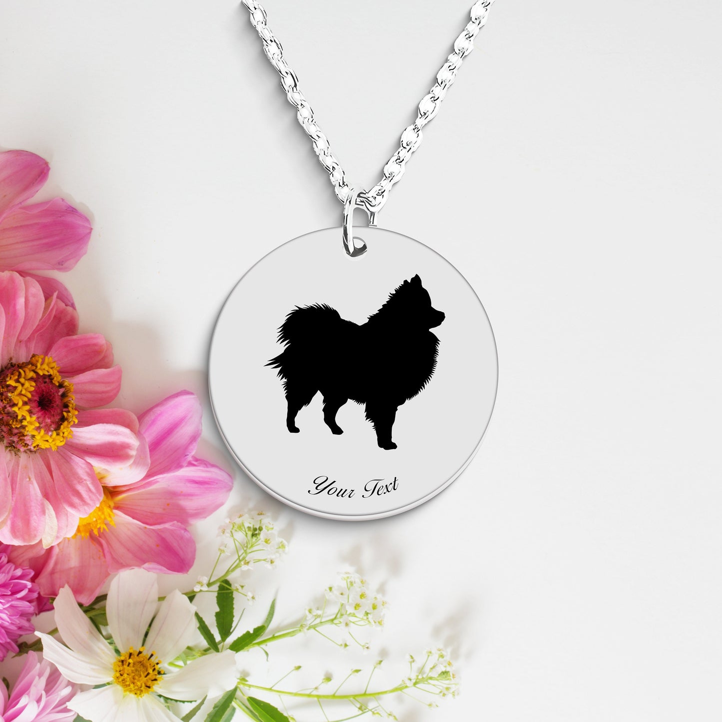 Personalized Pet Portrait Necklace - Personalize it