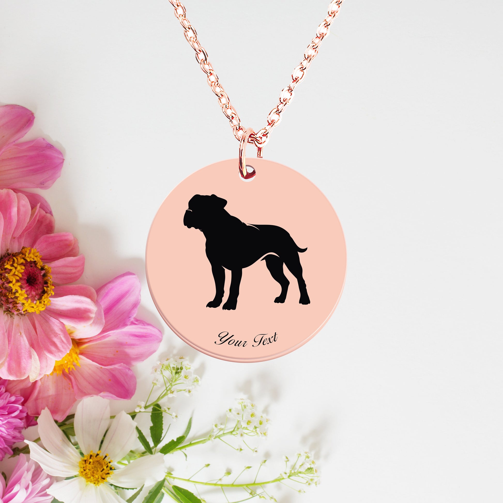 Personalized Pet Portrait Necklace - Personalize it