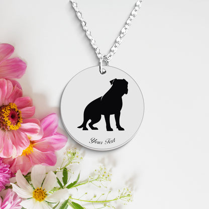 Personalized Pet Portrait Necklace - Personalize it