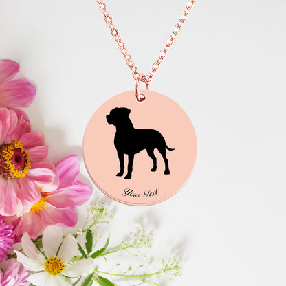 Personalized Pet Portrait Necklace - Personalize it