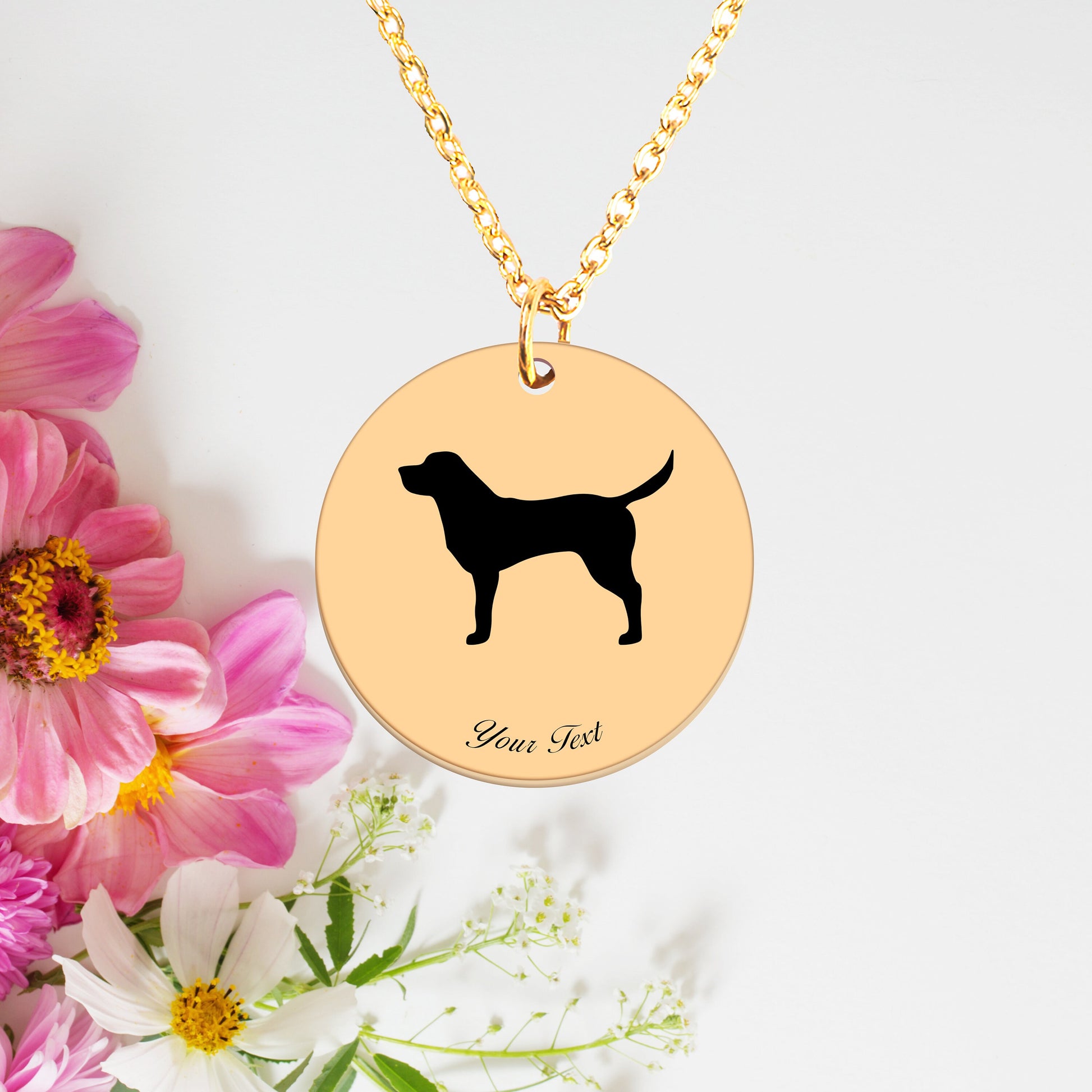 Personalized Pet Portrait Necklace - Personalize it