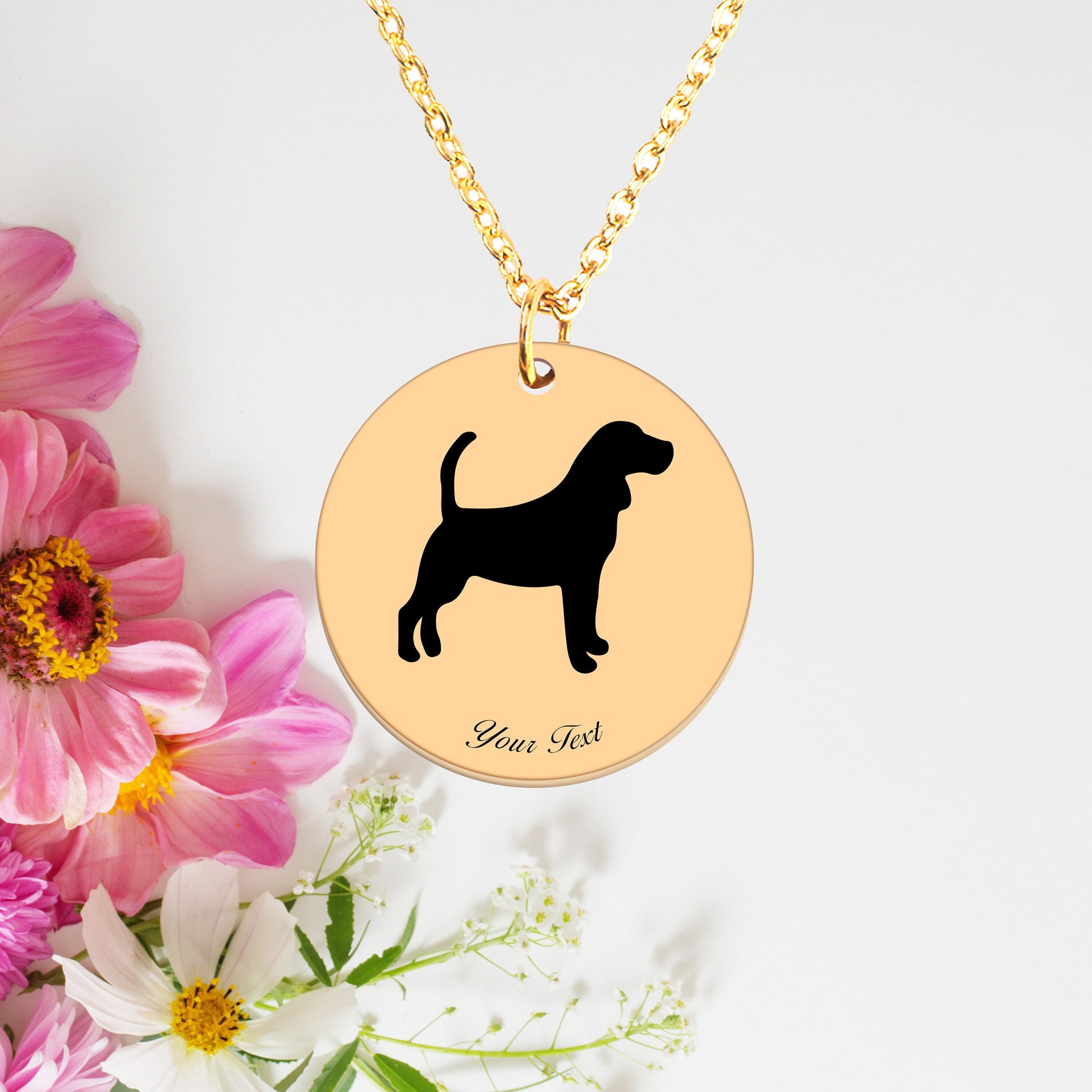 Personalized Pet Portrait Necklace - Personalize it