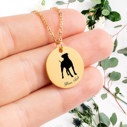 Personalized Pet Portrait Necklace - Personalize it