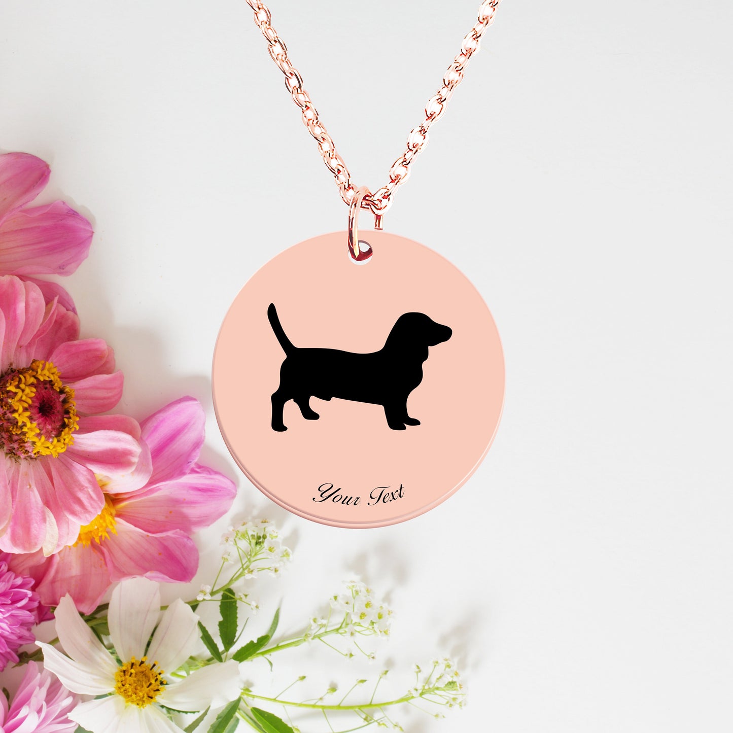 Personalized Pet Portrait Necklace - Personalize it