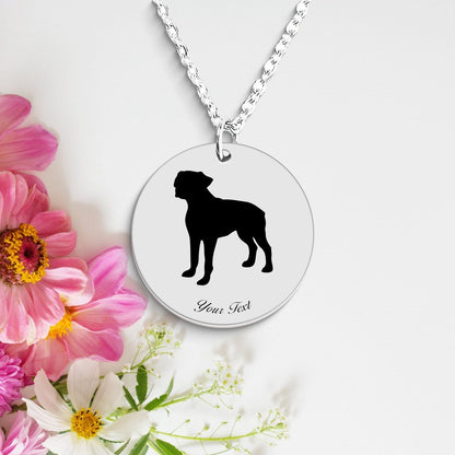 Personalized Pet Portrait Necklace - Personalize it