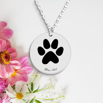 Personalized Pet Portrait Necklace - Personalize it