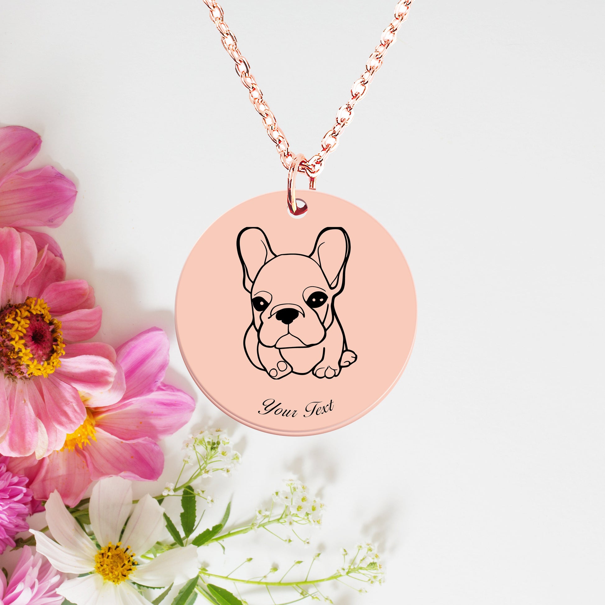 Personalized Pet Portrait Necklace - Personalize it