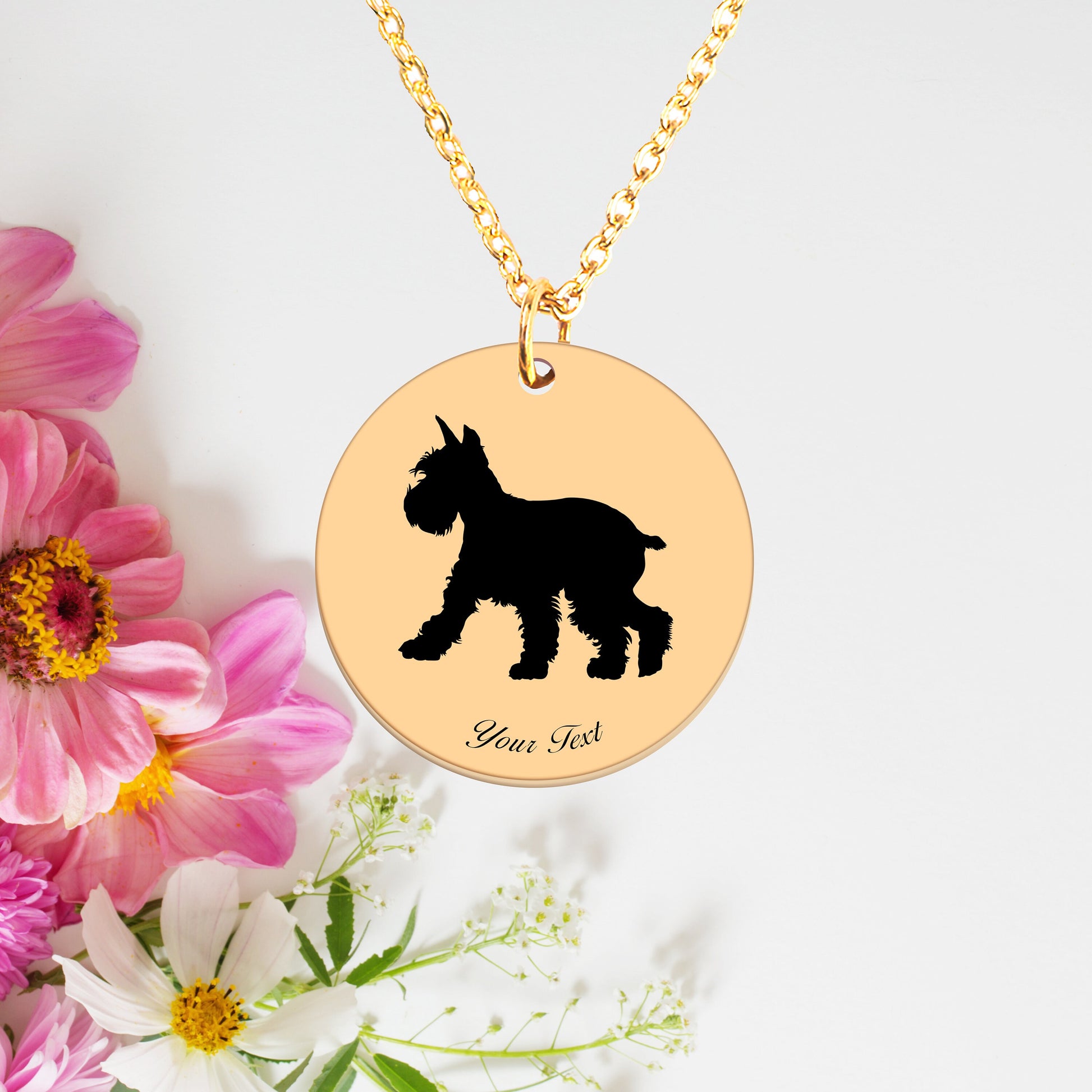 Personalized Pet Portrait Necklace - Personalize it