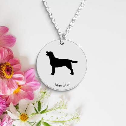 Personalized Pet Portrait Necklace - Personalize it