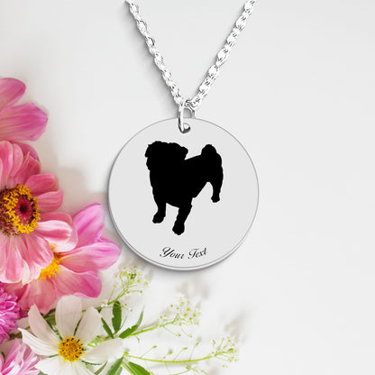 Personalized Pet Portrait Necklace - Personalize it