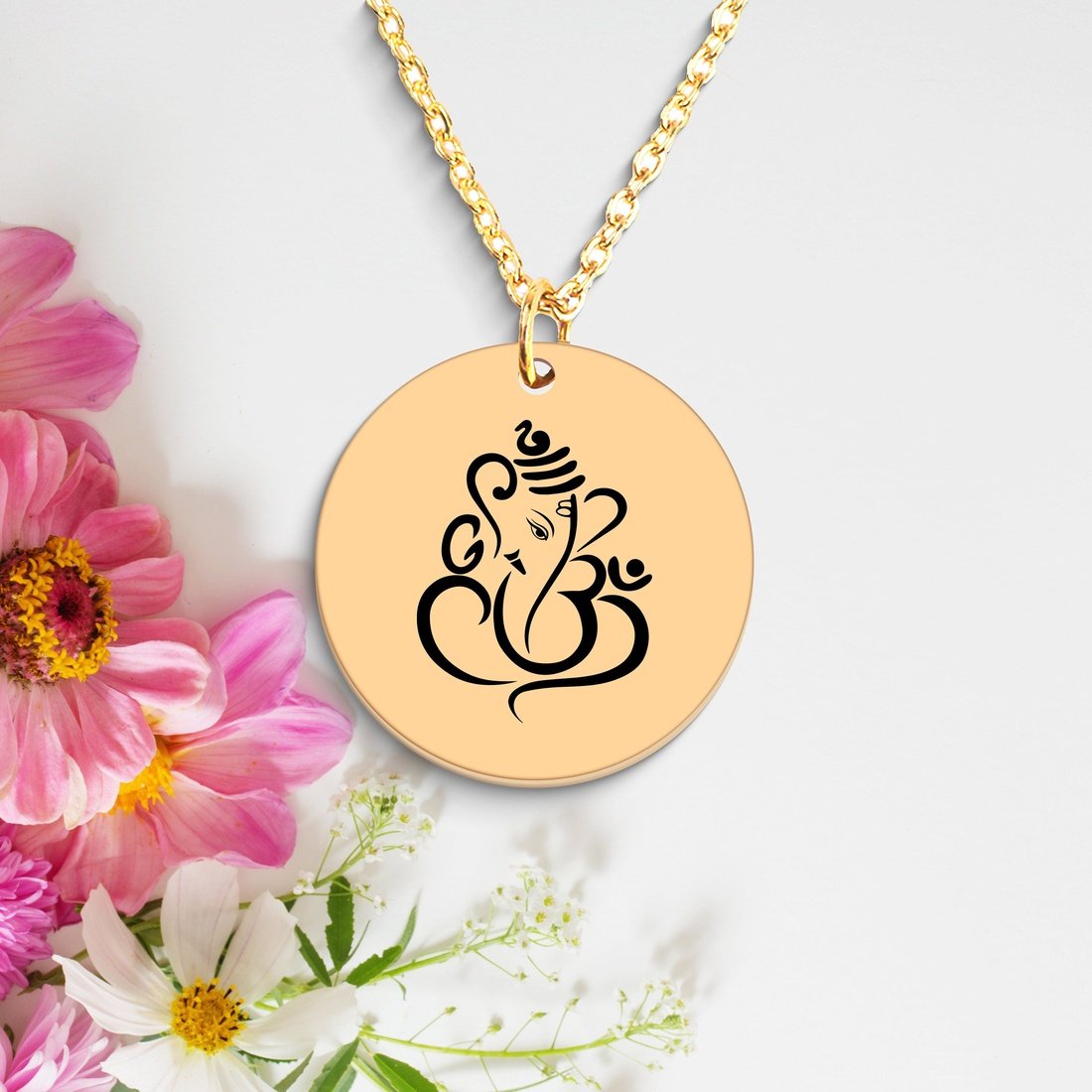 Lord Ganesha Necklace - Personalizable Gift