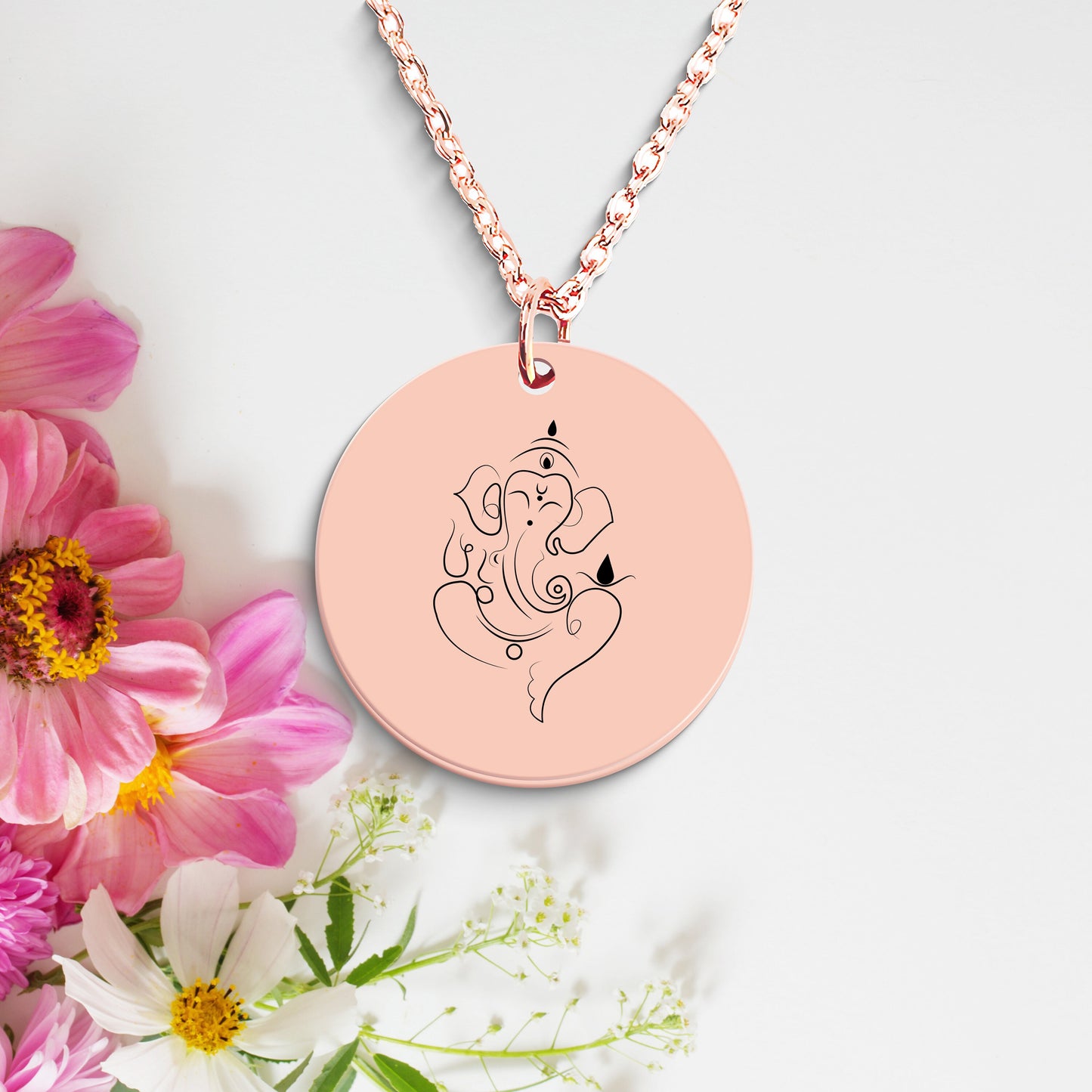 Lord Ganesha Necklace - Personalizable Gift