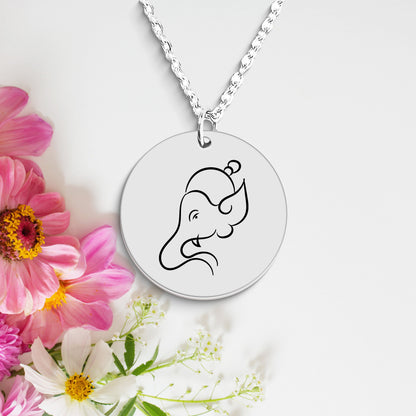 Lord Ganesha Necklace - Personalizable Gift