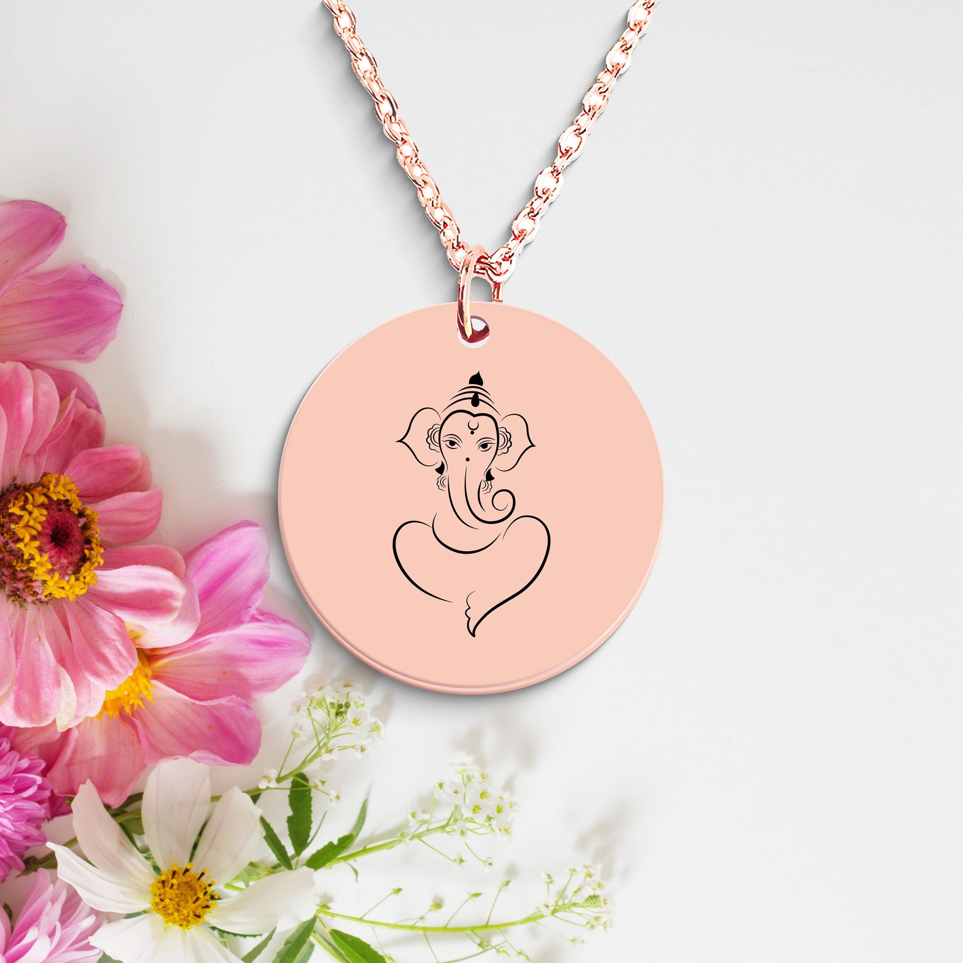 Lord Ganesha Necklace - Personalizable Gift