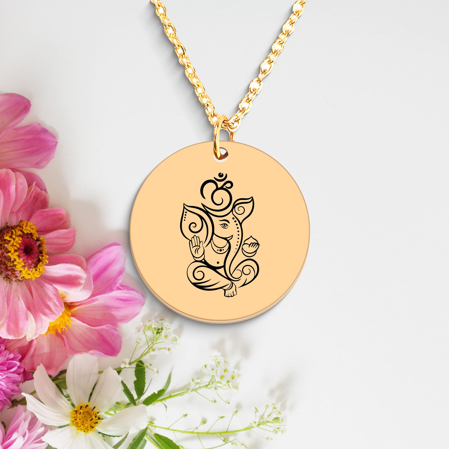 Lord Ganesha Necklace - Personalizable Gift