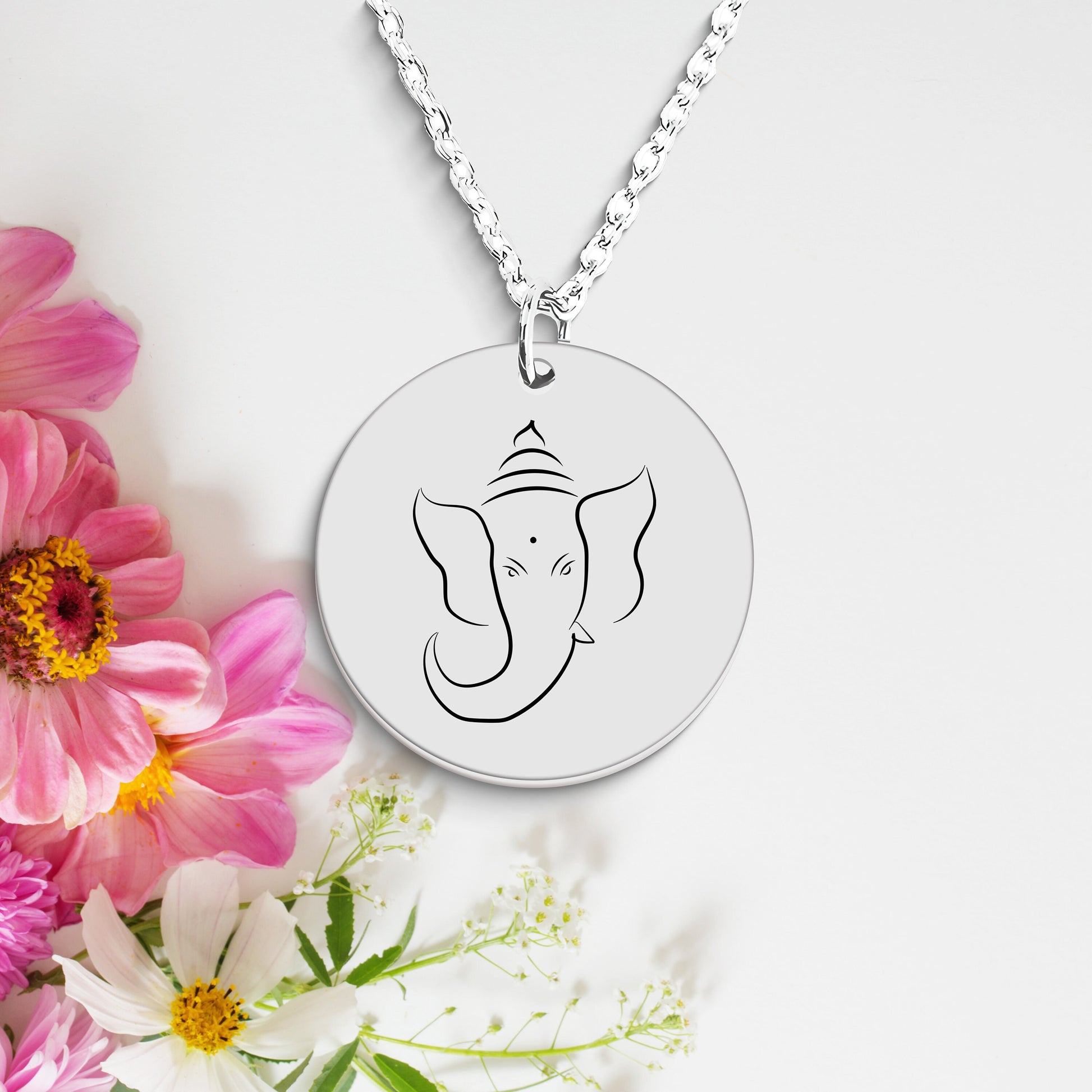 Lord Ganesha Necklace - Personalizable Gift