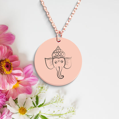 Lord Ganesha Necklace - Personalizable Gift