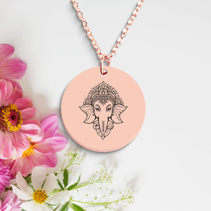 Lord Ganesha Necklace - Personalizable Gift