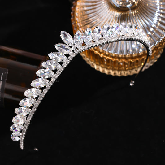 Exquisite Crystal Rhinestone Crown Tiara