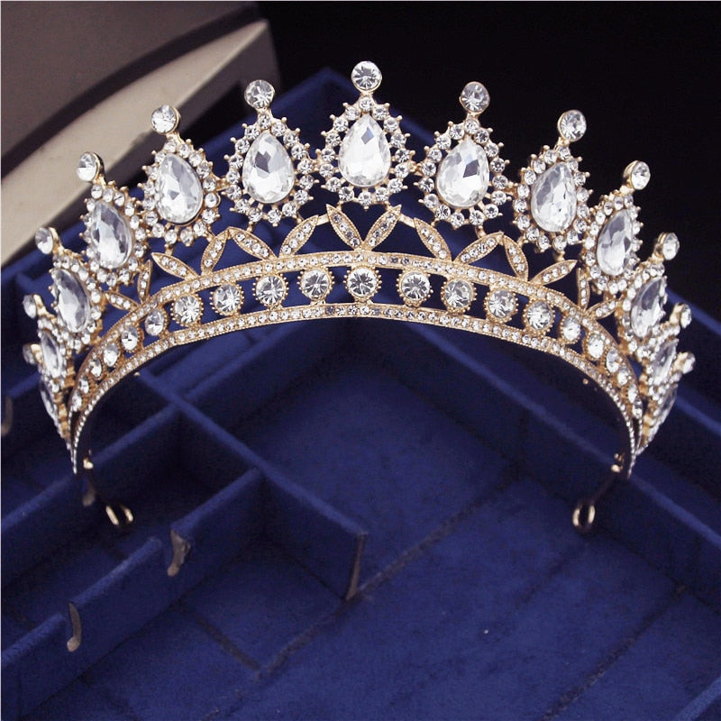 Baroque Crown Headbands Tiaras and Crowns Bridal Princess Party Head