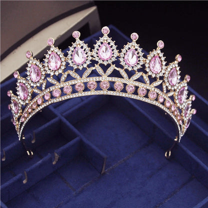 Baroque Crown Headbands Tiaras and Crowns Bridal Princess Party Head