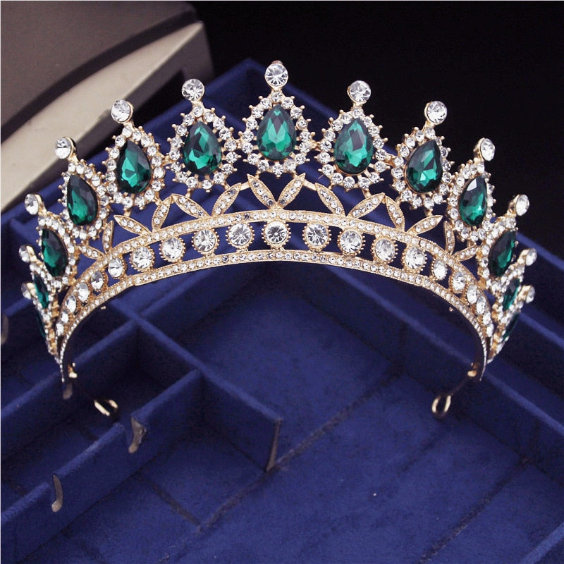 Baroque Crown Headbands Tiaras and Crowns Bridal Princess Party Head