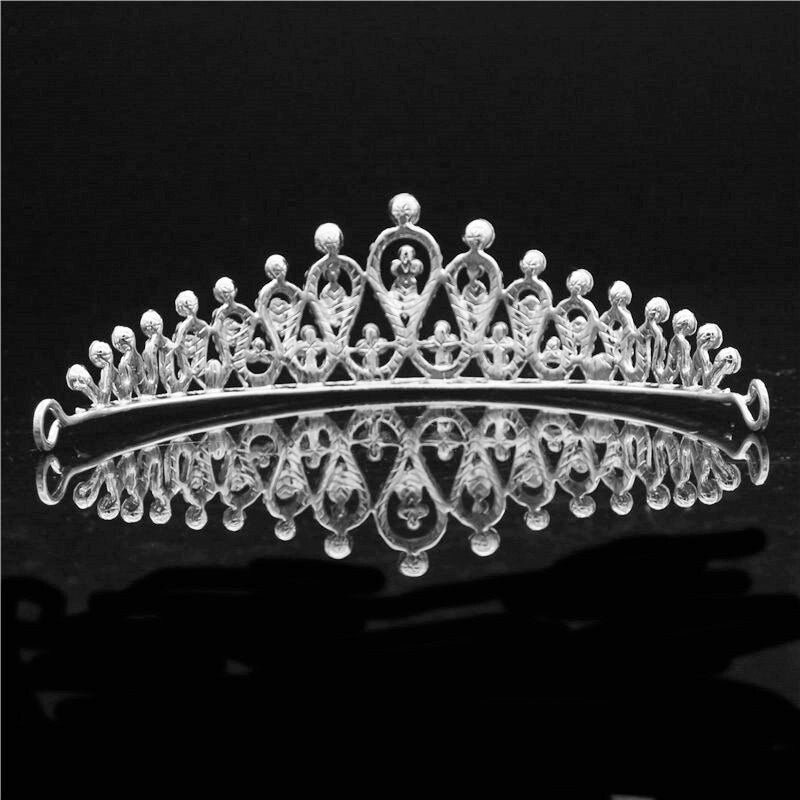 Bridal Tiara Crown Vintage Bride wedding tiaras and crowns for women Simple Stylish Female