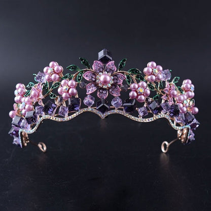 Pearl Bridal Crown Tiara Diadem