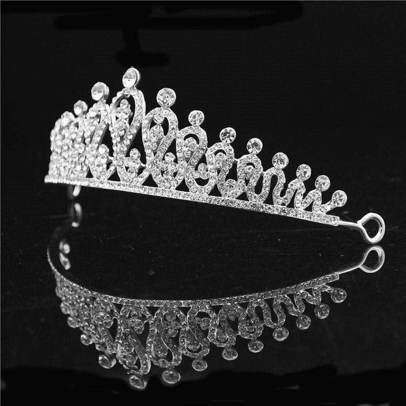 Bridal Tiara Crown Vintage Bride wedding tiaras and crowns for women Simple Stylish Female