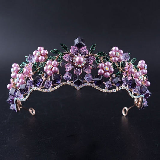 Pearl Bridal Crown Tiara Diadem