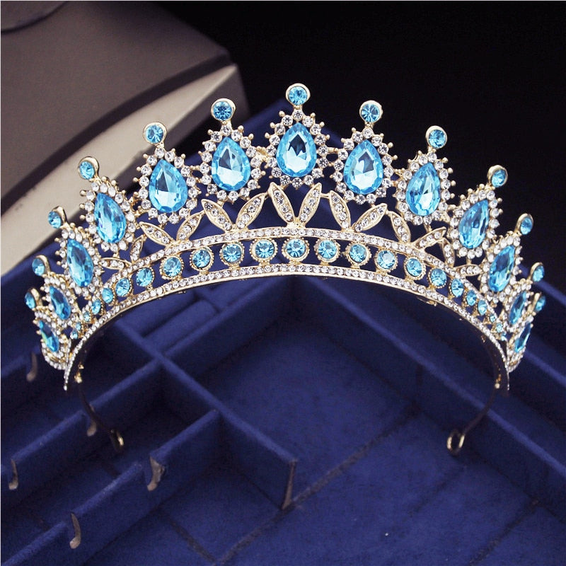 Baroque Crown Headbands Tiaras and Crowns Bridal Princess Party Head