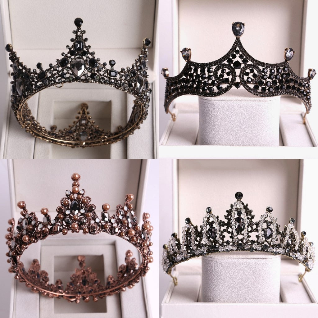 Crystal Bridal Tiara Crowns Diadem Rhinestone