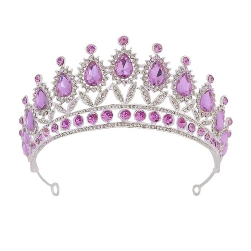 Baroque Crown Bridal Tiara Pageant Girls Bride