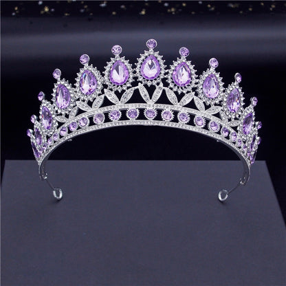 Baroque Crown Bridal Tiara Pageant Girls Bride