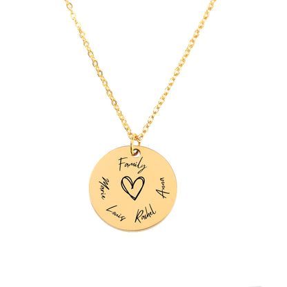 Your Family Name Necklace - Personalizable Jewelry